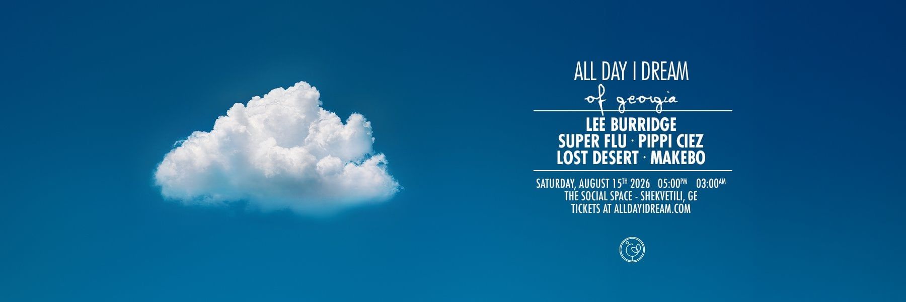 All Day I Dream - Concert Schedule | TKT.GE