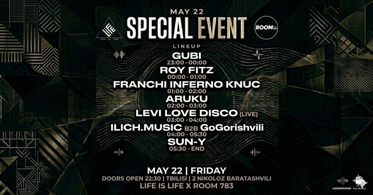 PROJECT LIFE IS LIFE X ROOM783 - Concert Schedule | TKT.GE