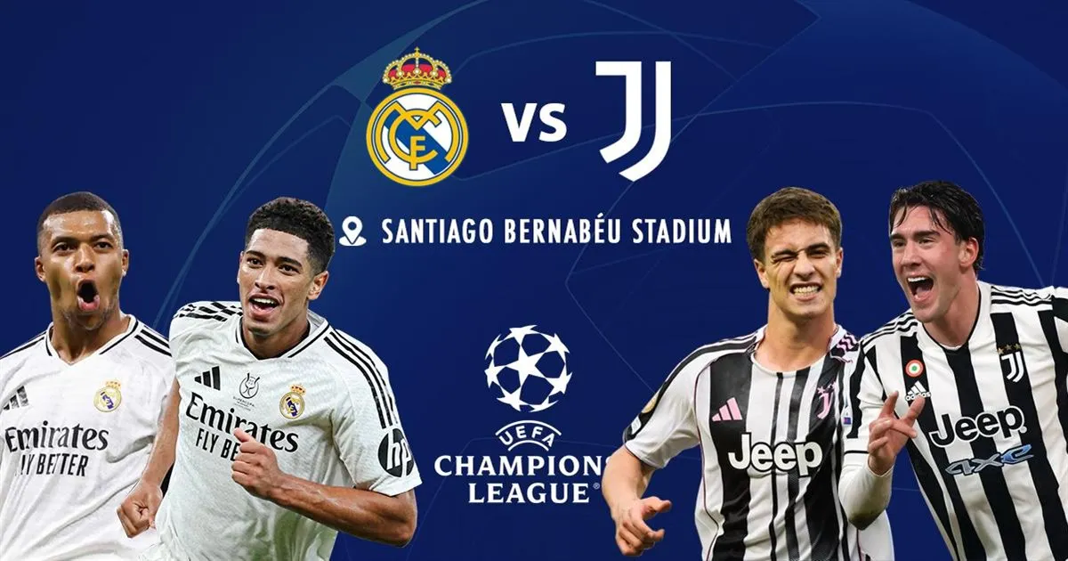 UEFA Champions League Real Madrid vs Juventus